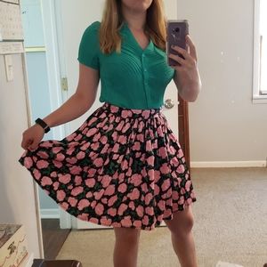 2/$15 Cute Green Blouse